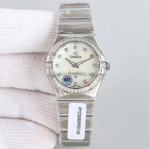 Omega Constellation Quartz Diamond Bezel 27mm Ladies Clone