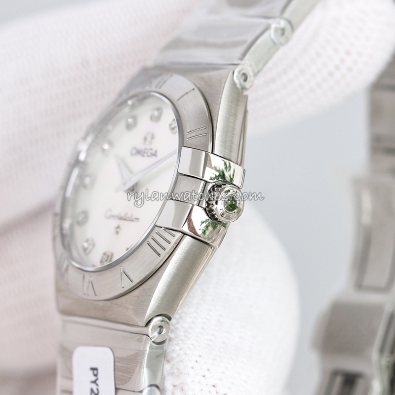 Omega Constellation Gold Dial Diamond Markers Clone 29MM