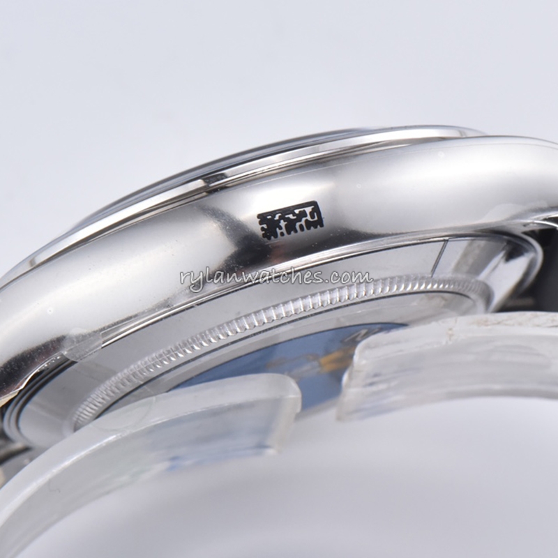 Rolex Daytona Black Dial Steel Rubber Clone 4130 40mm