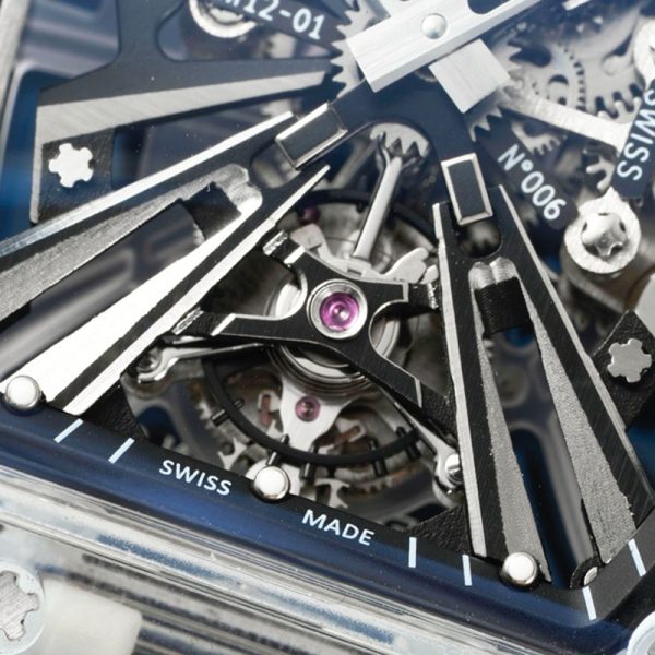 Richard Mille RM-12 Black Ring Carbon Fiber Shell Black Tape