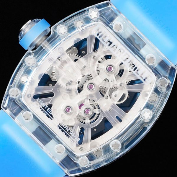 Richard Mille RM-12 Black Ring Carbon Fiber Shell Black Tape