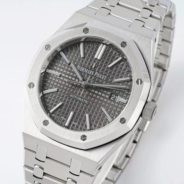 Audemars Piguet 41mm 15400 Black steel shell steel strip - Image 7