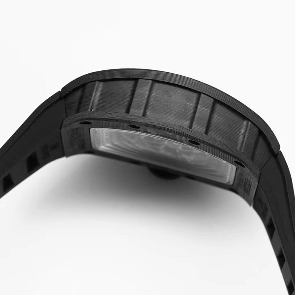Richard Mille RM-55 Rose Gold Ring Black Ceramic Case Black Tape