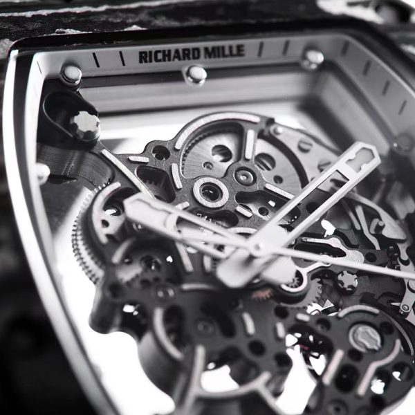 Richard Mille RM-55 Green Circle White Ceramic Shell Green Tape