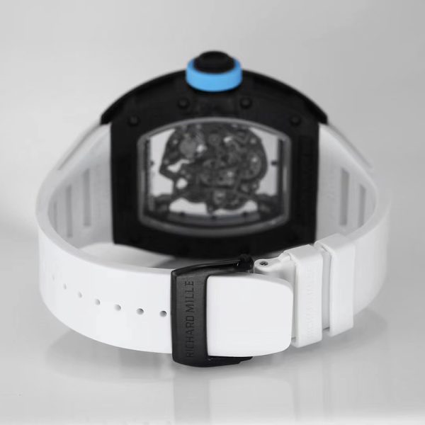 Richard Mille RM-55 Blue Ring Carbon Fiber Shell Blue Tape