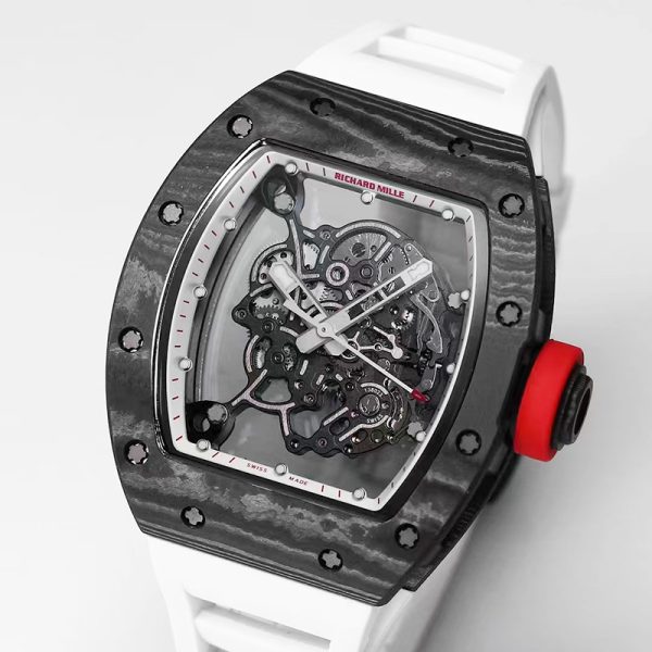 Richard Mille RM-55 Blue Circle Sapphire Shell White Tape