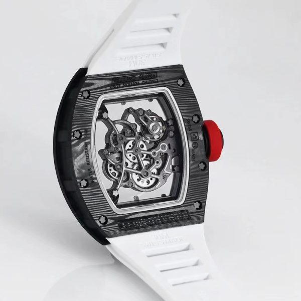 Richard Mille RM-55 Blue Circle Sapphire Shell White Tape