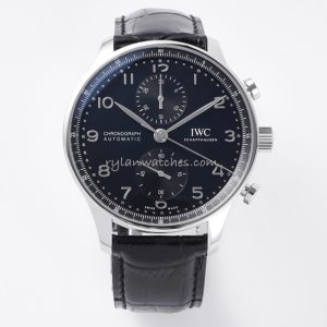 IWC Portugieser Black Gradient Dial Replica – Swiss 1:1 Clone, Gradient Dial