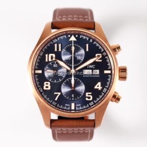 IWC Pilot Chronograph Bronze Blue Dial Clone Watch