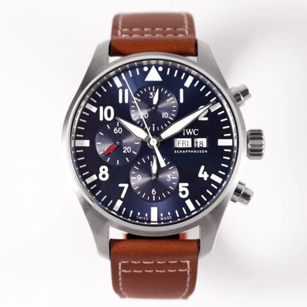 iwc pilot blue