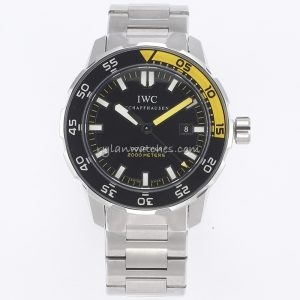 IWC Aquatimer 2000M Clone Dive Watch Black Yellow