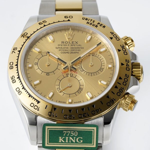 Rolex daytona M116500ln Panda 40MM between gold noodles