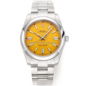 yellow rolex oyster perpetual