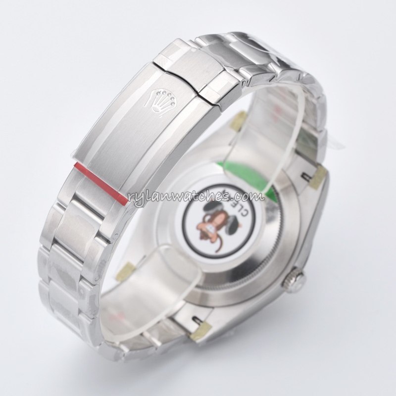 Rolex Oyster Perpetual Silver Dial 31MM Clone with silver dial