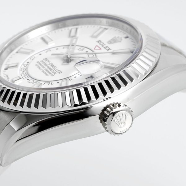 Rolex M326934 Sky-walker white plate steel case 42MM