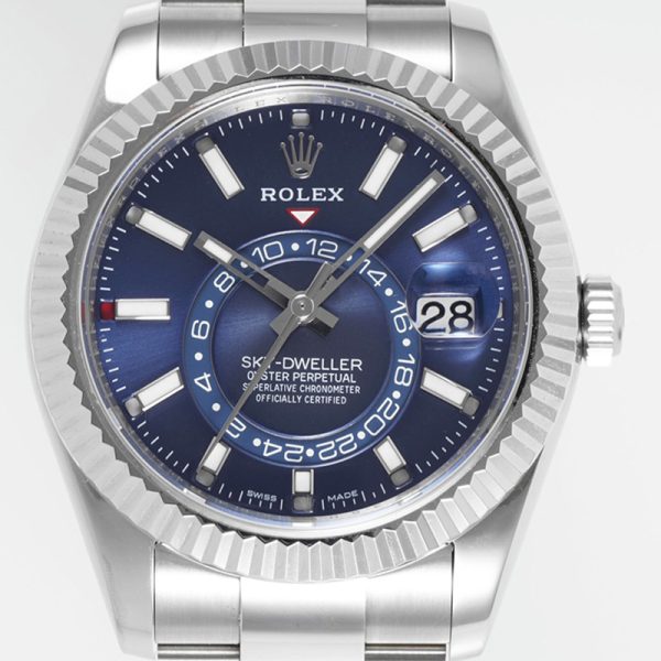 Rolex M326934 Sky-walker Blue Plate Steel Case 42MM