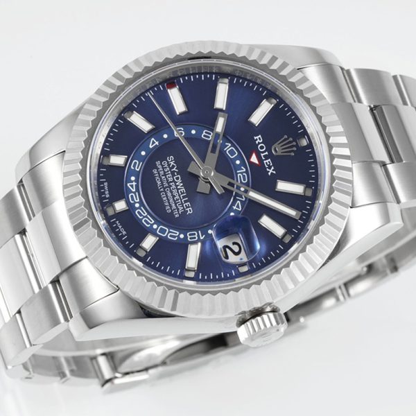 Rolex M326934 Sky-walker Blue Plate Steel Case 42MM