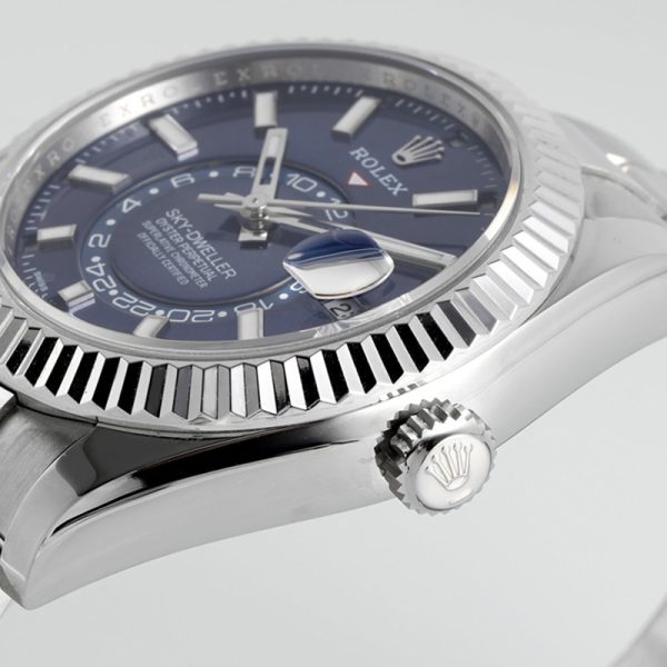 Rolex M326934 Sky-walker Blue Plate Steel Case 42MM