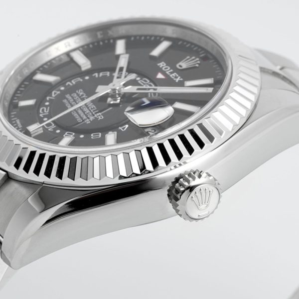 Rolex M326934 Sky-walker black plate steel case 42MM