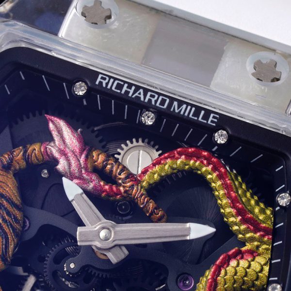 Richard Mille RM-51 Crouching Tiger, Hidden Dragon Drill Ring Steel Shell