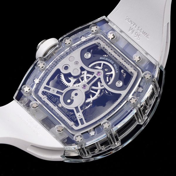 Richard Mille RM-51 Crouching Tiger, Hidden Dragon Diamond Ring Black Ceramic Shell