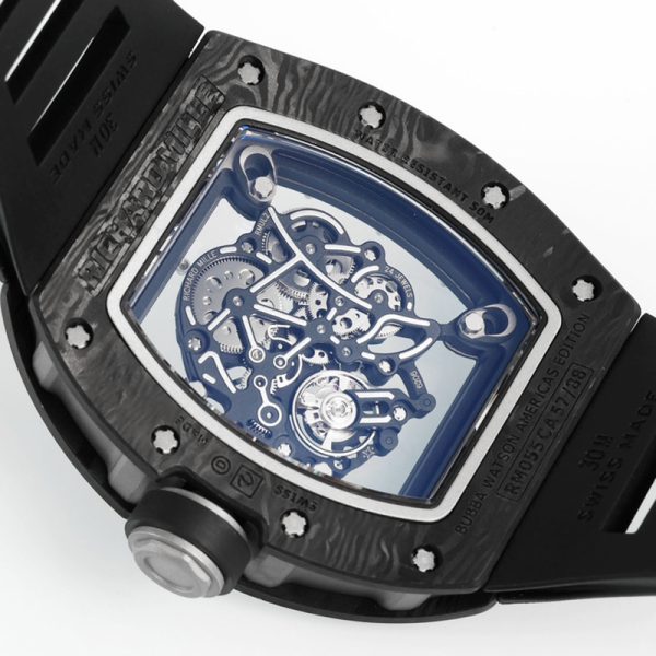 Richard Mille RM-55 Red Circle White Ceramic Case White Tape