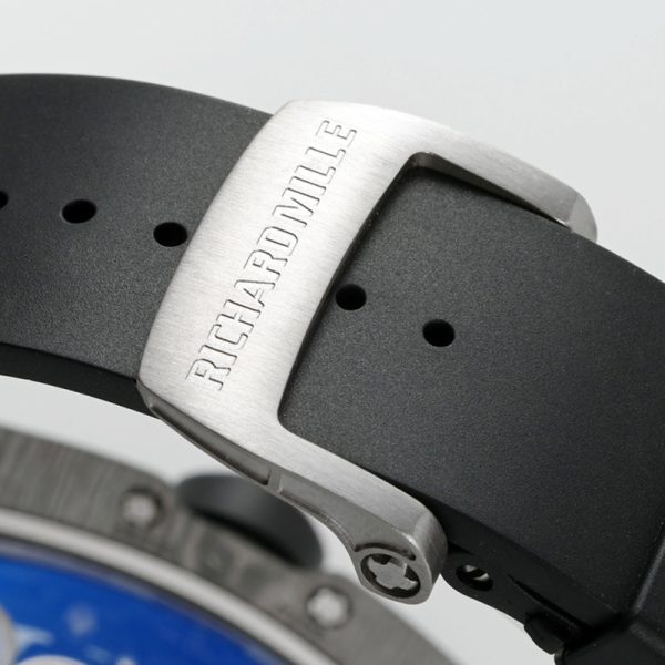 Richard Mille RM-55 Black Ring Carbon Fiber Shell Black Tape