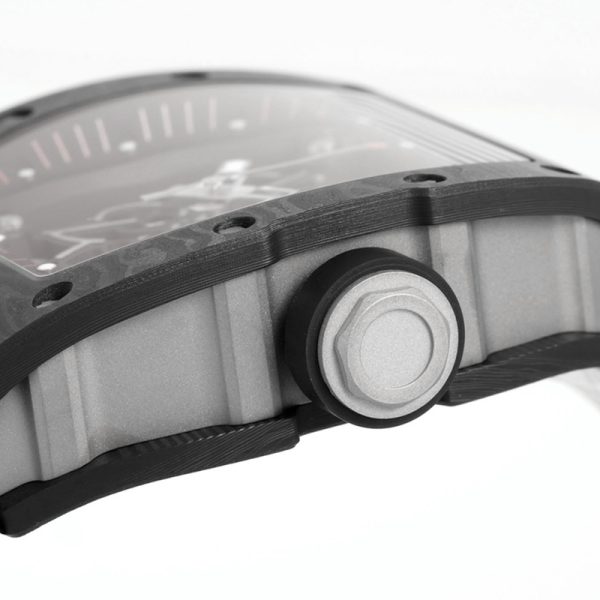 Richard Mille RM-55 Black Ring Carbon Fiber Shell Black Tape