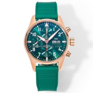 IWC Pilot's Watch Chronograph 43MM Green Dial Replica – Swiss Movement, 43MM Green Dial