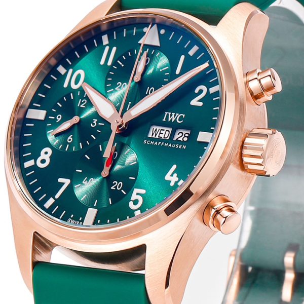 IWC Pilot's Watch Chronograph 43MM Green Dial Replica