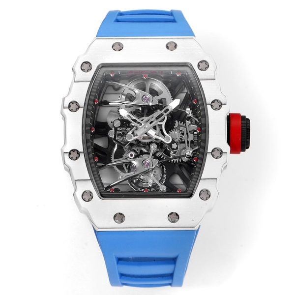 Richard Mille RM27-02 Tourbillon Clone Carbon Fiber Case