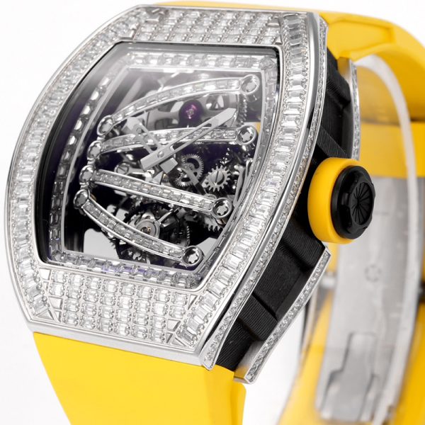 Richard Mille RM-59 Green Lizard (Carbon Fiber Shell Red Tape)
