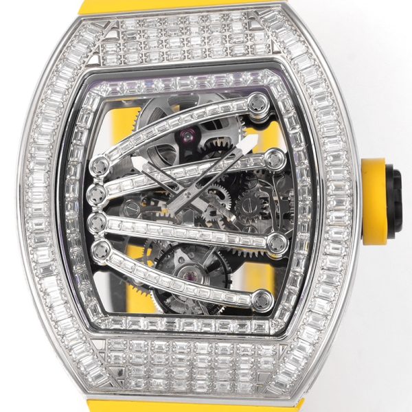 Richard Mille RM-59 Green Lizard (Carbon Fiber Shell Red Tape)