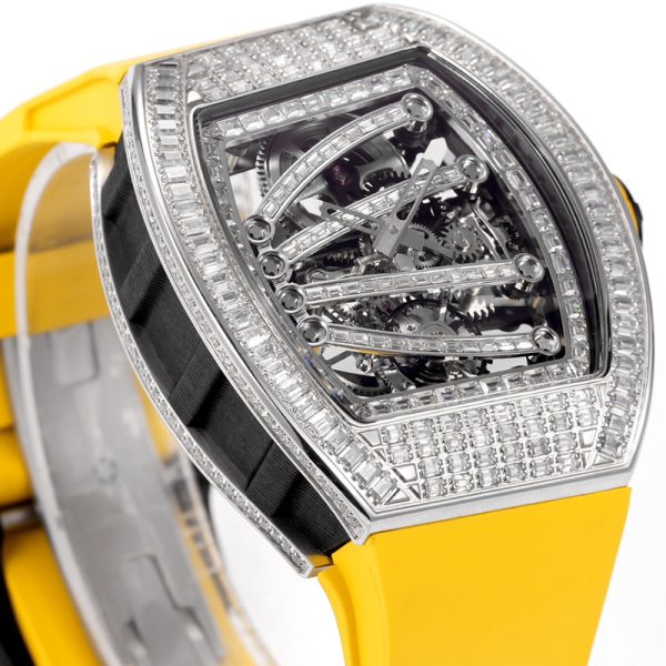 Richard Mille RM-59 Green Lizard (Carbon Fiber Shell Red Tape)