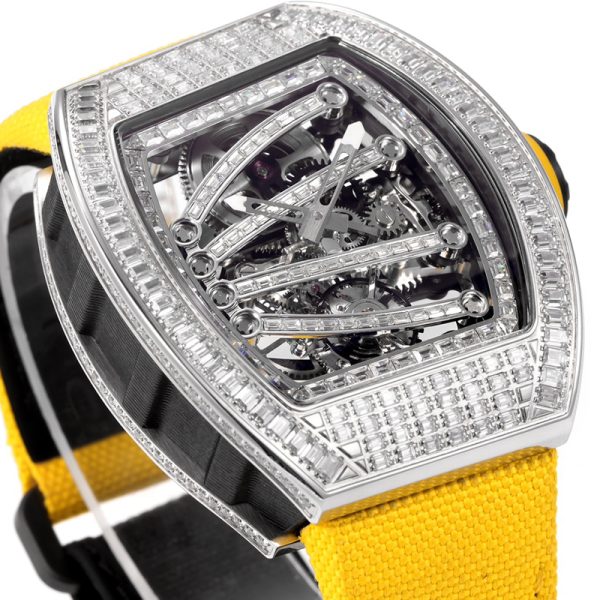 Richard Mille RM-59 Green Lizard (Carbon Fiber Shell Black Tape)