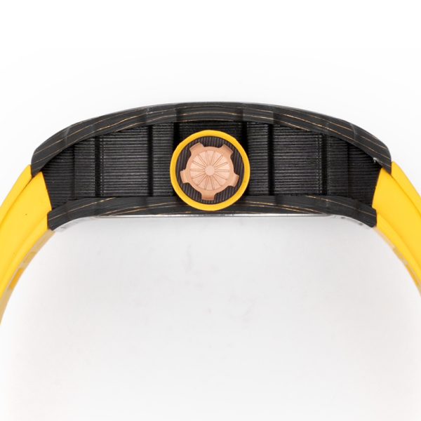 Richard Mille RM-12 black circle red TPT shell black tape