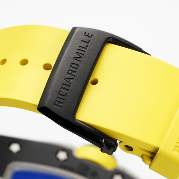 Richard Mille RM-61 Ultimate Runway (Green Circle Carbon Fiber Shell Yellow Braided Belt)
