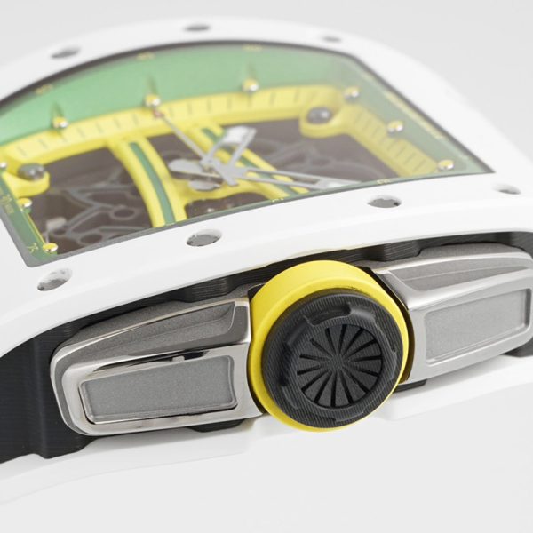 Richard Mille RM-61 Ultimate Runway (Green Circle Carbon Fiber Shell Green Braided Belt)
