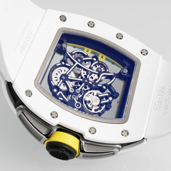 Richard Mille RM-61 Ultimate Runway (Green Circle Carbon Fiber Shell Green Braided Belt)