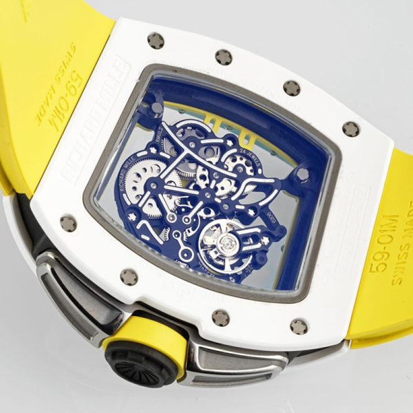 Richard Mille RM-61 Ultimate Runway (Green Circle Carbon Fiber Shell Green Tape)