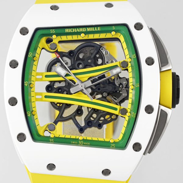 Richard Mille RM-61 Ultimate Runway (Green Circle Carbon Fiber Shell Green Tape)