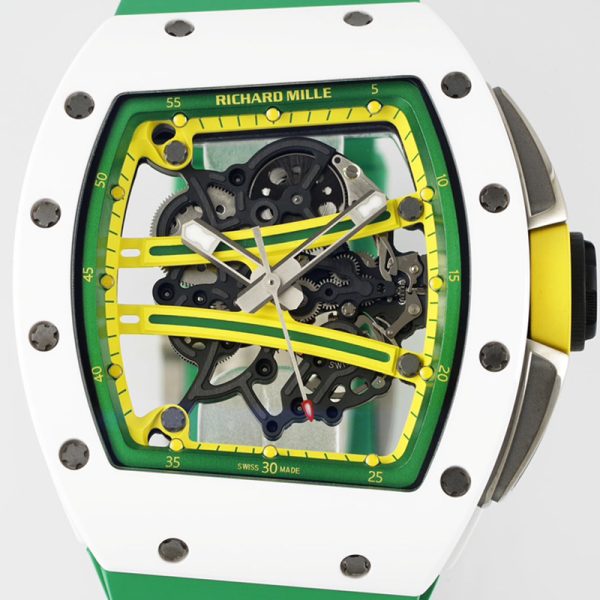 Richard Mille RM-61 Ultimate Runway (Green Circle Silver TPT Shell Green Tape)