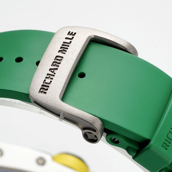 Richard Mille RM-61 Ultimate Runway (Green Circle Silver TPT Shell Green Tape)