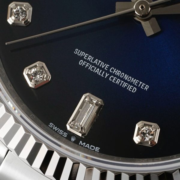 ROLEX Day-Date M128238 Journal blue face 36mm