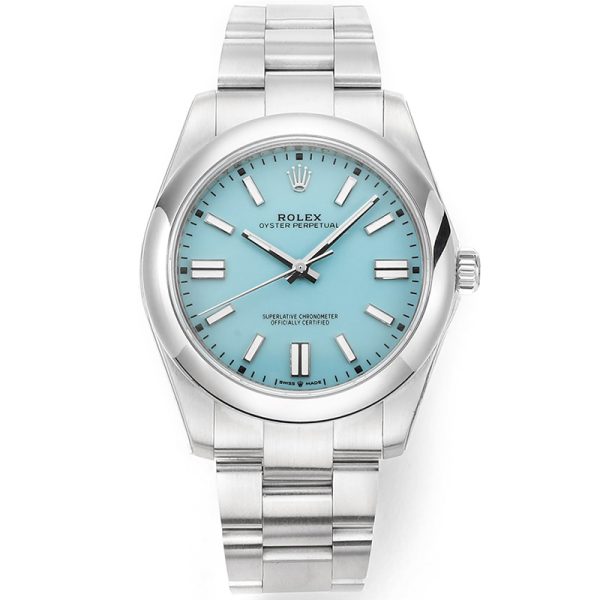 Rolex M124300 Oyster Tiffany Blue Plate 36mm