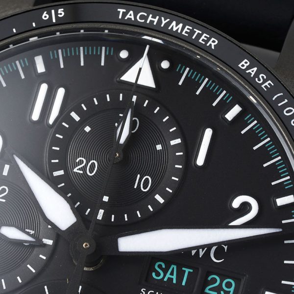 IWC Pilot AMG Chronograph Rubber Strap Edition Replica 41mm