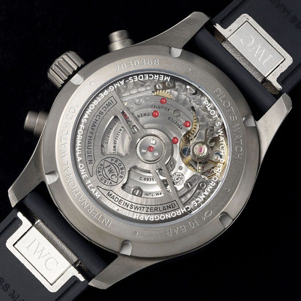 IWC Pilot AMG Chronograph Rubber Strap Edition Replica 41mm