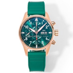 IWC Pilot's Watch Chronograph 41MM Green Dial Replica