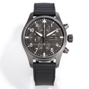 IWC Pilot Chronograph TOP GUN Clone All Black 41MM