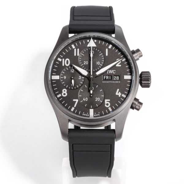 IWC Pilot Chronograph TOP GUN Clone All Black 41MM